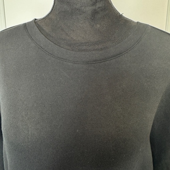 Hudson Jeans Cutout Sweatshirt Black - Picture 9 of 10